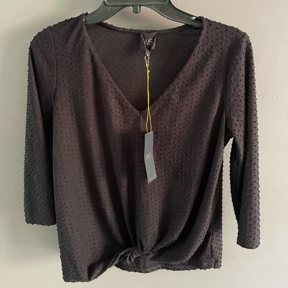 New with tags black blouse